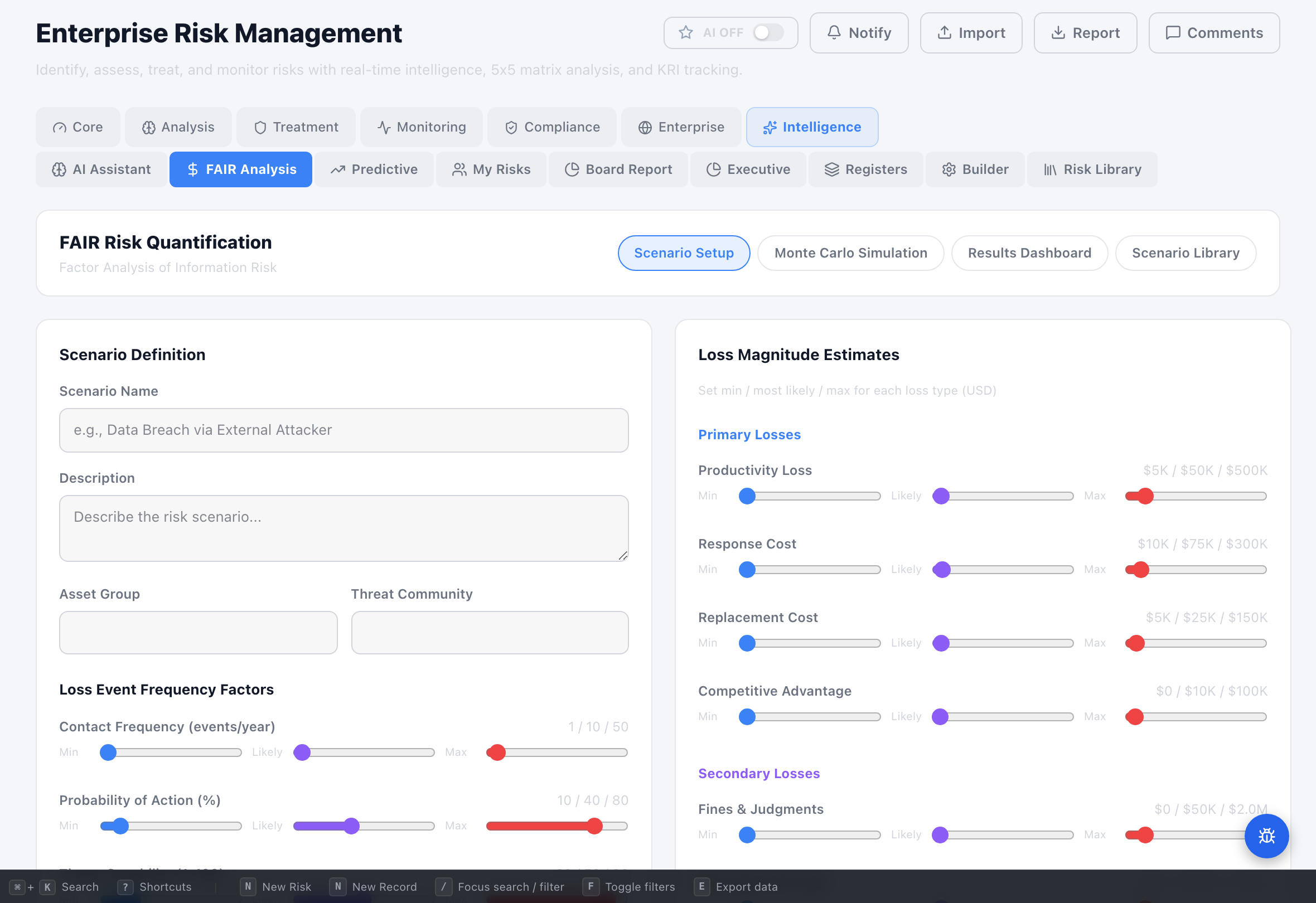 Risk Management view 4 - Compliance Enablers