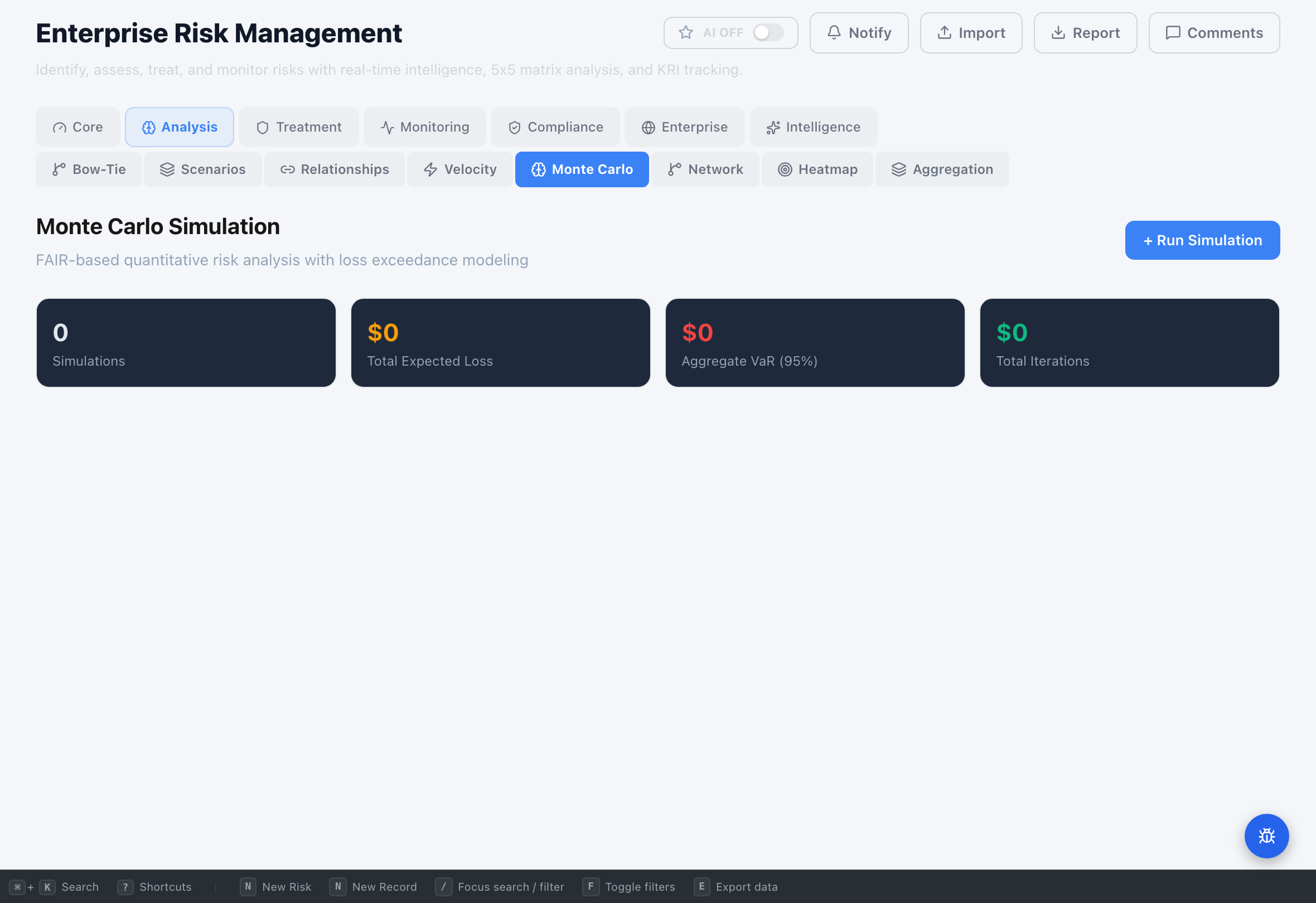 Risk Management view 5 - Compliance Enablers